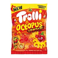 Polvos de gomas picantes - Trolli Octopus Spicy - 100 g