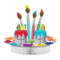 Centro de mesa de pintura