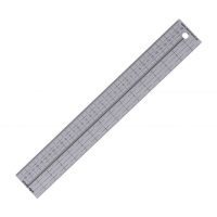 Régua de centragem flexível translúcida 40 cm - Artis decor