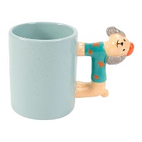Caneca de 430 ml com alça de Cachorro
