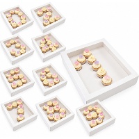 Caixa para 12 cupcakes em forma de número - 1 unidade