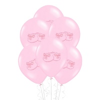 Balões de látex 30 cm - PartyDeco - 6 unidades