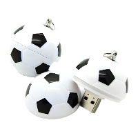 Pen drive em forma de bola de futebol de 8 gb - 1 unidade