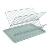 Suporte para pratos 43 x 26 x 35 cm branco