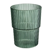 Copo canelado de acrílico 450 ml