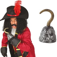 Gancho de pirata envelhecido