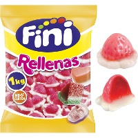 Morangos com creme recheados - Fini - 1 kg