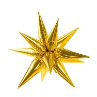 Balão Estrela 3D 95 cm - PartyDeco - 1 unidade