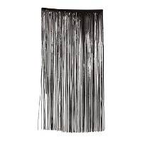 Cortina metalizada de 2 x 1 m em cores festivas - 1 unidade