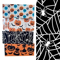 Caixa para doces de aranhas 18 x 13,5 x 7,5 cm - Decora - 1 unidade