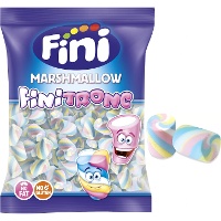 Nuvens cor-de-rosa e brancas com espirais - Fini finitronc espirais - 125 unidades