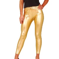Leggings de cor metálica - 1 peça