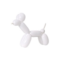 Balões de látex branco moda 2,5 x 160 cm - Sempertex - 100 peças