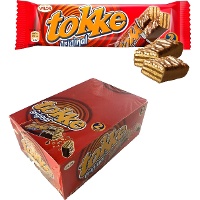 Tokke de chocolate de leite e arroz tufado - Valor - 30 unidades