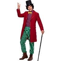 Fantasia de chocolatier wonka para homem