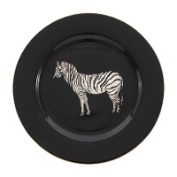 Prato de 33 cm Royal Animal Zebra - Sousplat