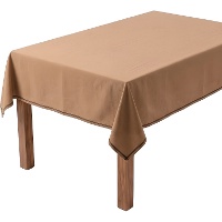 Toalha de mesa 2,00 x 1,40 m de tecido mostarda