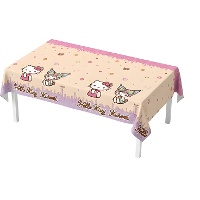 Toalha de mesa de Hello Kitty e Kuromi 1,20 x 1,80 m
