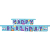 Guirlanda de Furby de Feliz Aniversário com 3 m