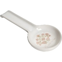 Descanso para colheres com motivo floral, estilo vintage