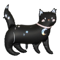 Balão Gato Noturno 96 x 95 cm - PartyDeco