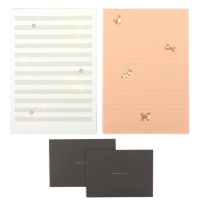 Folhas para cães Shiba com envelopes - 6 unid.