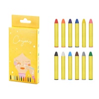 Pintura corporal maquilhagem de lápis de cera 5,5 cm - 12 cores