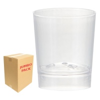 Copos de shot de plástico transparente de 33 ml - 1000 unidades