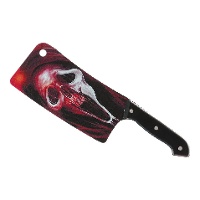 Machado de Crânio Vermelho de 30 cm