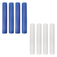 Colunas de plástico ocas para bolos 15,2 cm - PME - 4 unid.