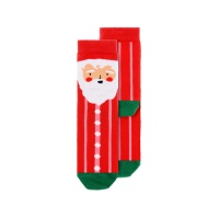 Meias de Natal do Pai Natal para crianças - 1 par