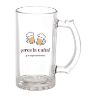 Caneca de cerveja de 500 ml Eres la caña - Dcasa