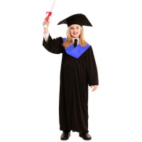 Fato de licenciado com boné e bata para criança