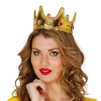 Coroa de Rei Esmeralda para adultos