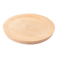 Esvaziador de bolso redondo de madeira de 13,8 cm - DCasa