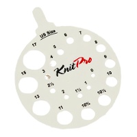 Calibrador de Agulhas de Tricô de 2 mm a 12 mm - KnitPro