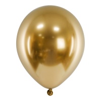 Balões de látex cromados de 46 cm - Partydeco - 5 unidades