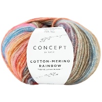 Cotton Merino Rainbow de 50 g - Katia