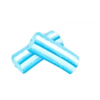 Marsmallows azuis e brancos estriados - Fini Finitronc Estriado - 125 unidades