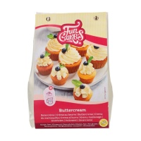 Mistura para creme de manteiga sem glúten 500 gr - FunCakes