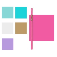 Papel de embrulho colorido para prendas 1,52 x 0,76 m