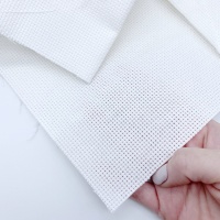 Tecido de algodão branco 0,5 x 1 m - Casasol