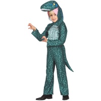 Fato de Dinossauro Raptor para crianças