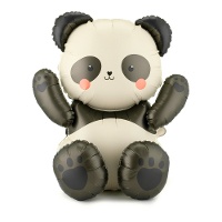 Balão foil urso panda 72 x 68 cm