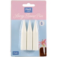 Espetos para flores grandes - PME - 6 pcs.