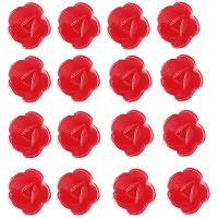 Bolachas de flores 4 cm - Dekora - 72 unidades