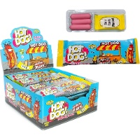 Cachorro quente com molho de mostarda 20 g - 24 unidades