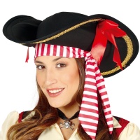 Boné de corsário pirata