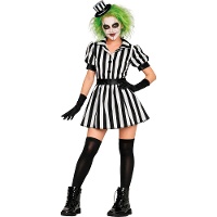 Fantasia Beetlejuice - vestido feminino