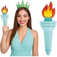 Tocha da Estátua da Liberdade de 30 cm